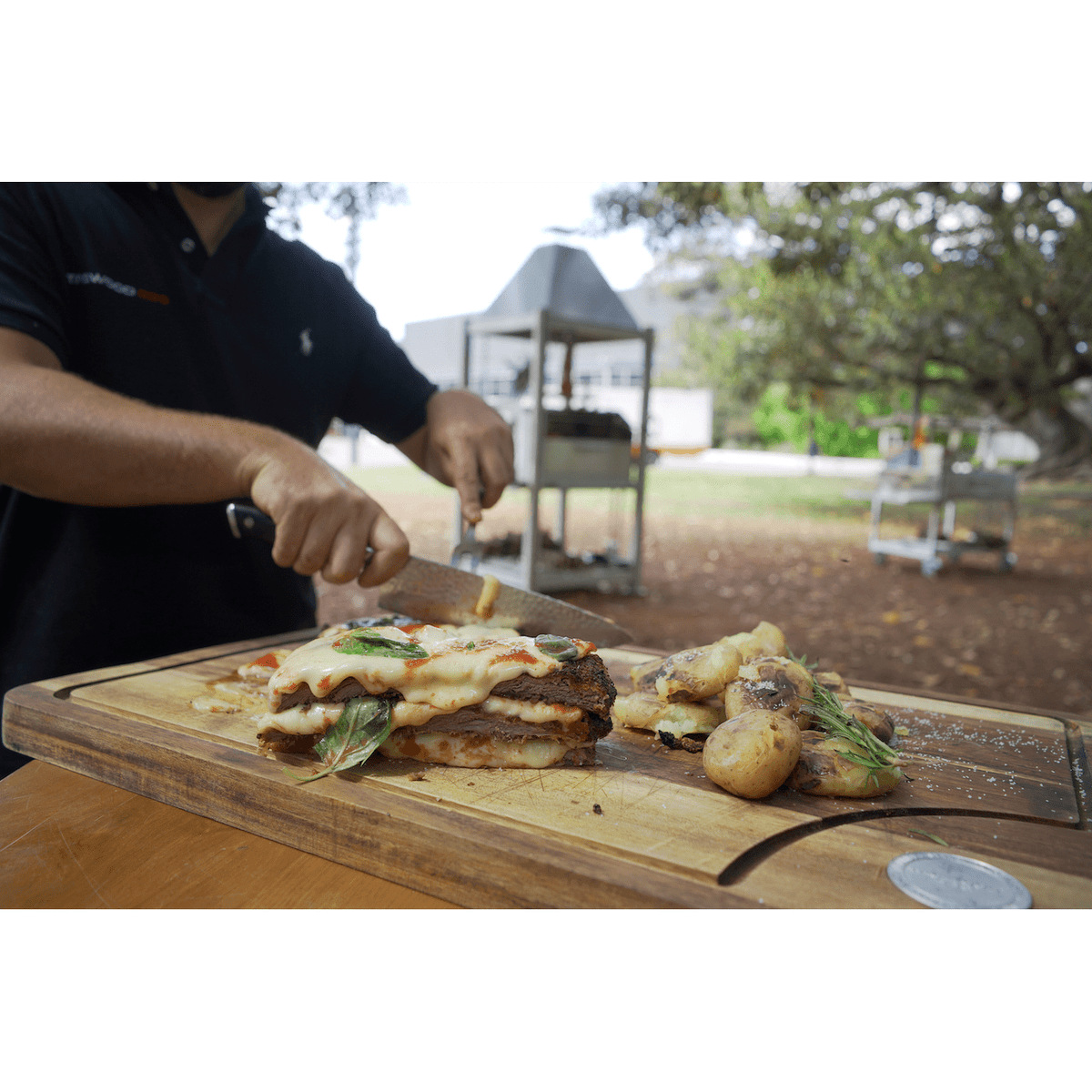 Tagwood BBQ Edge-Grain Cutting & Carving Board | TAWO05