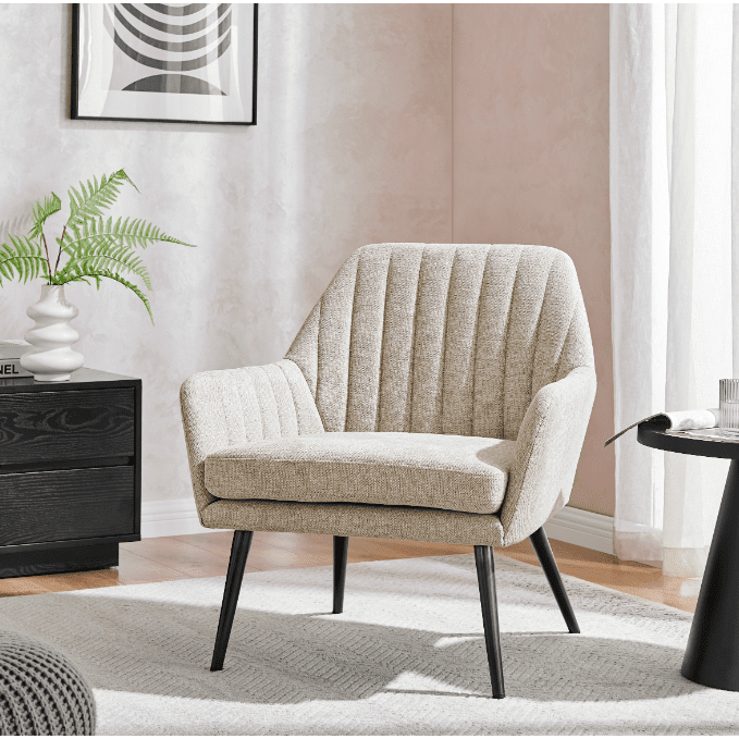 New Pacific Direct Jolene Fabric Accent Arm Chair 9300125-705