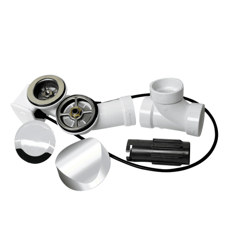 MediTub Cable Operated Waste & Overflow OPTOF
