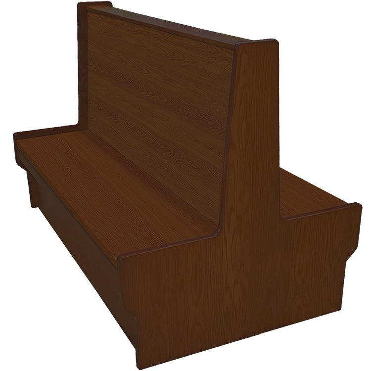 Oak Street Manufacturing Double 24" x 42" Shepard Wood Frame Booth