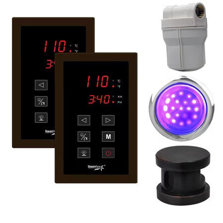 SteamSpa Royal Touch Panel Control Kit in Oil Rubbed Bronze RYTPKOB2