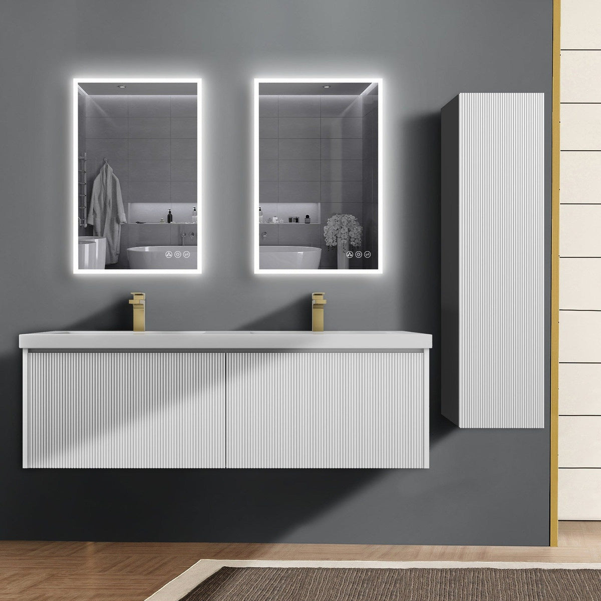 Blossom Positano 60″ Bathroom Double Vanity