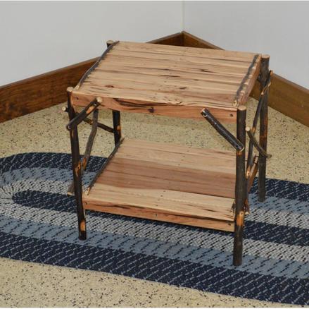 A & L Furniture Hickory End Table