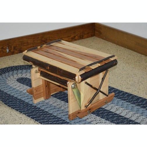 A & L Furniture Hickory Gliding Ottoman
