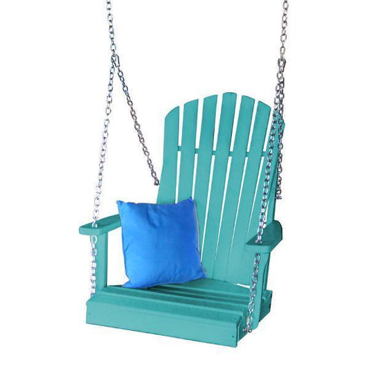 A & L Furniture Poly Adirondack Chair Swing