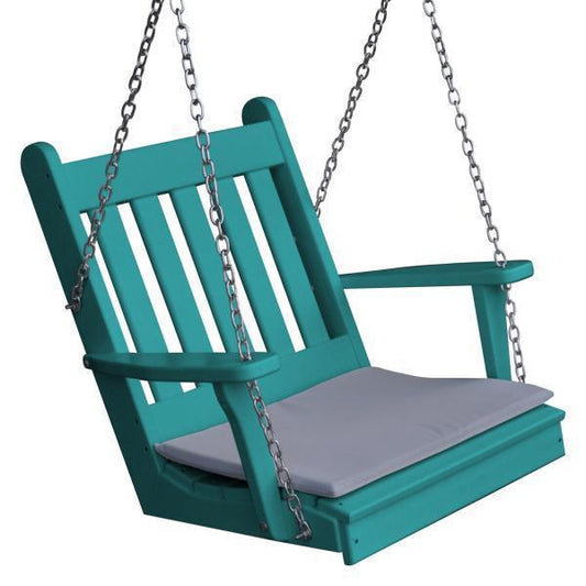 A & L Furniture Poly Traditional English Chair Swing