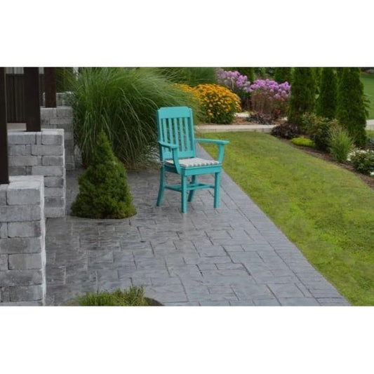 A & L Furniture Traditional Dining Chair w/ Arms