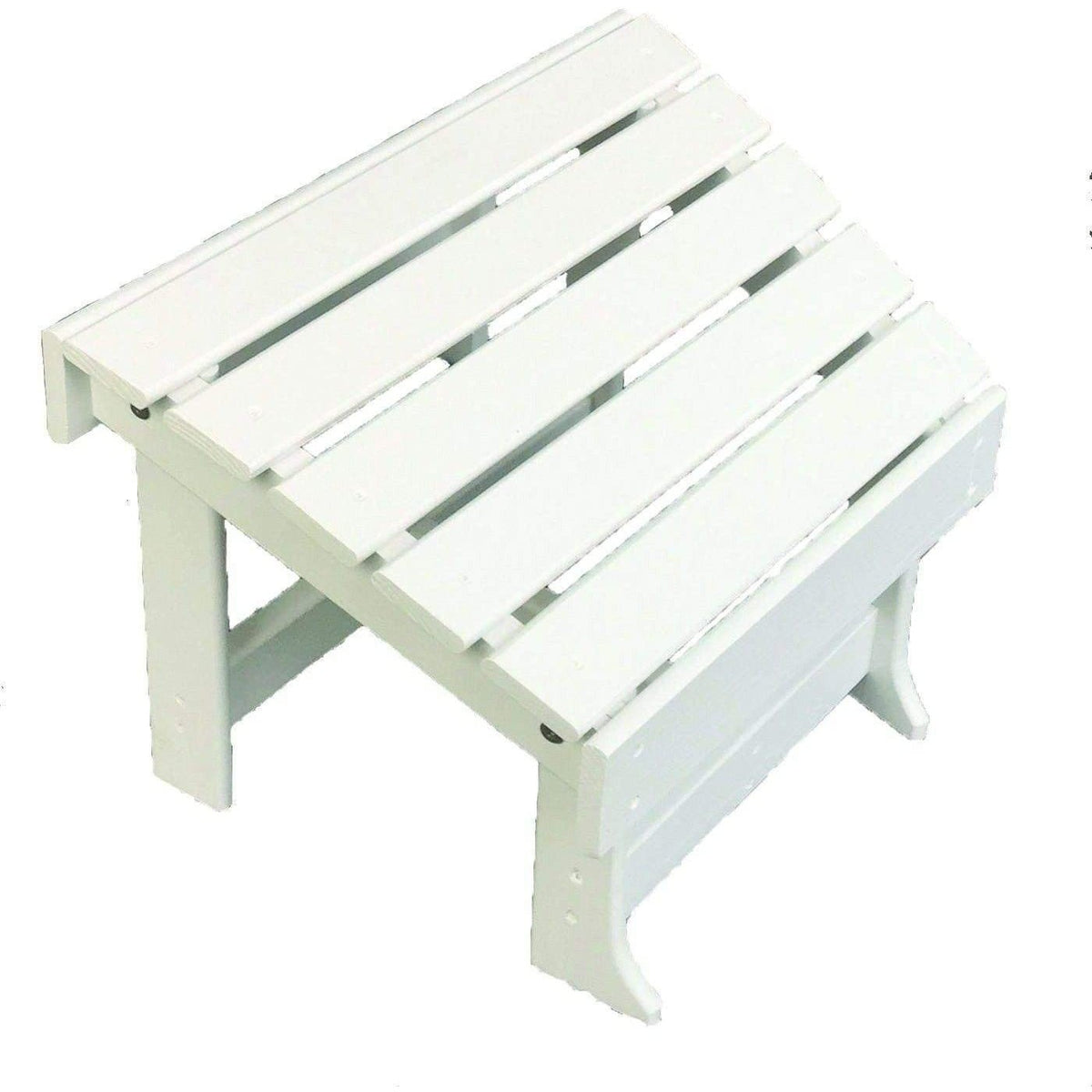 A & L Furniture Yellow Pine New Hope Foot Stool