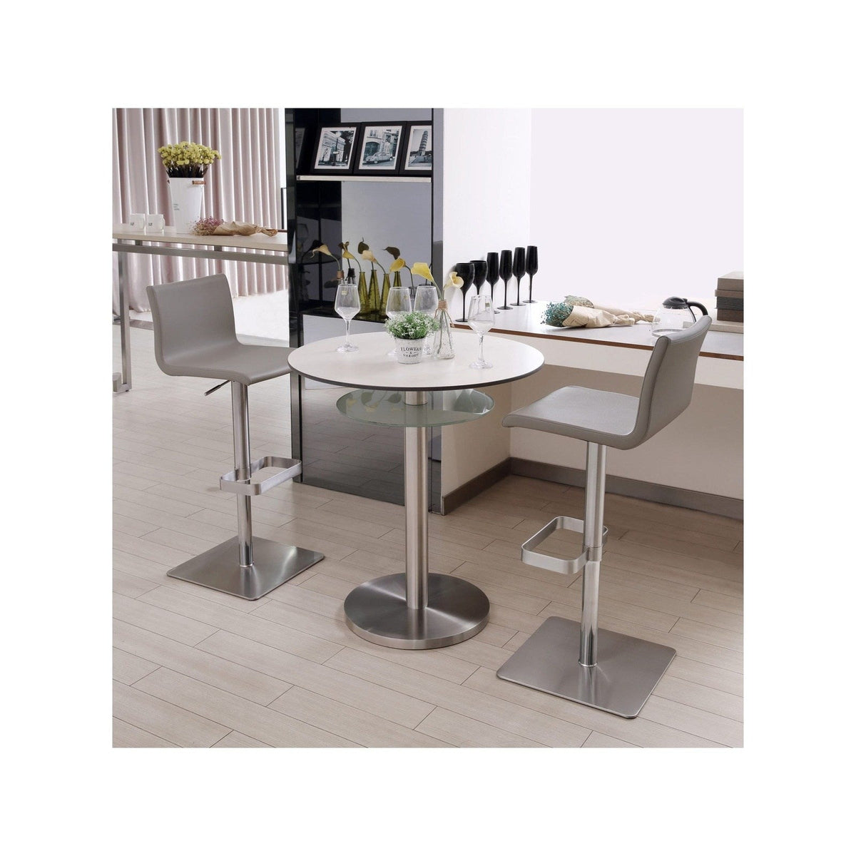 Whiteline Modern Living Watson Barstool