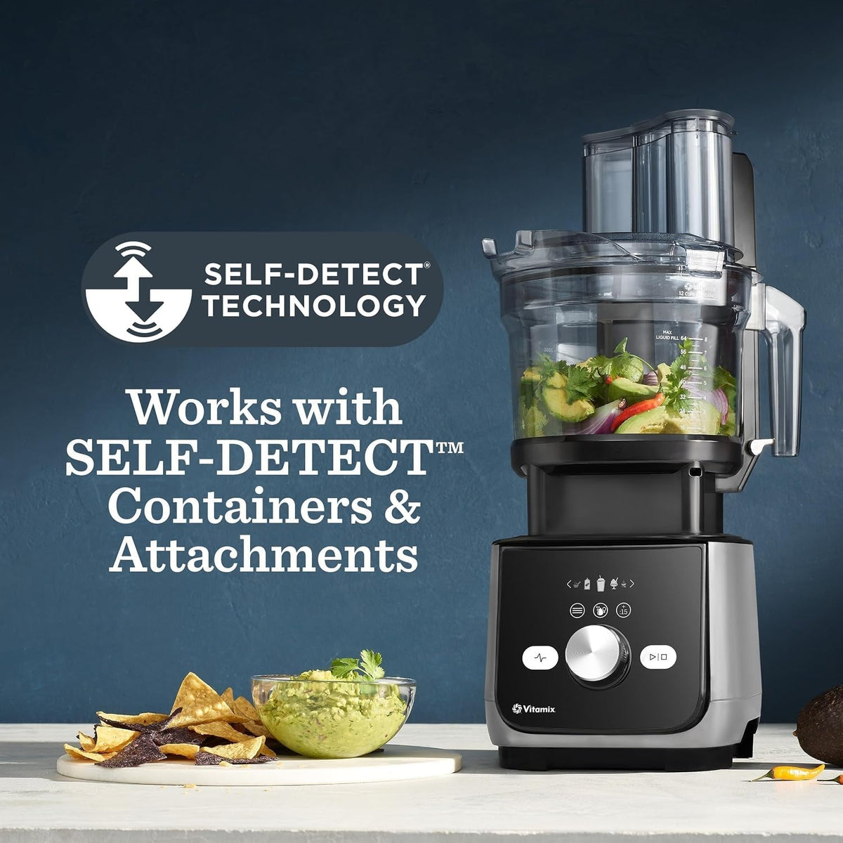 Vitamix Ascent X5 Professional-Grade Blender - 10 Programs with 48 oz Container & SELF-DETECT - 073495