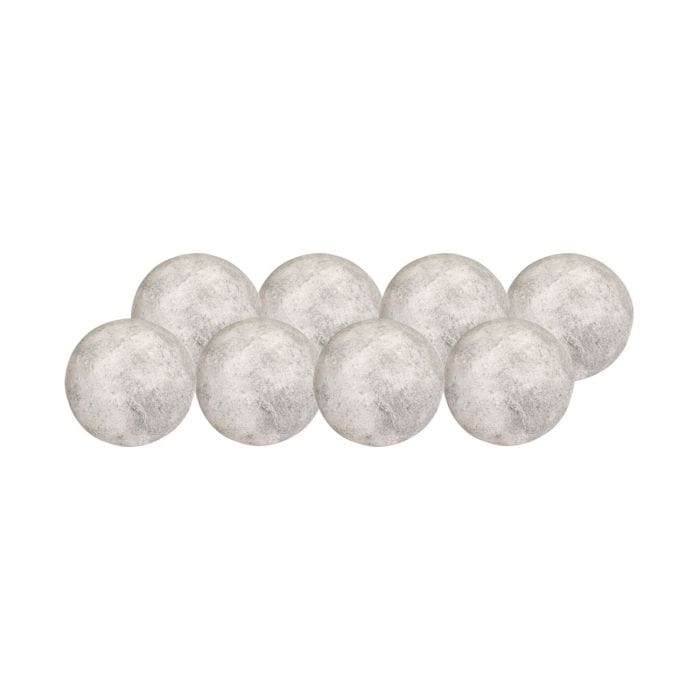 Grand Canyon Cannon Ball Set, 4-Inch ( 8 PC) Silver CB4-8-SIL