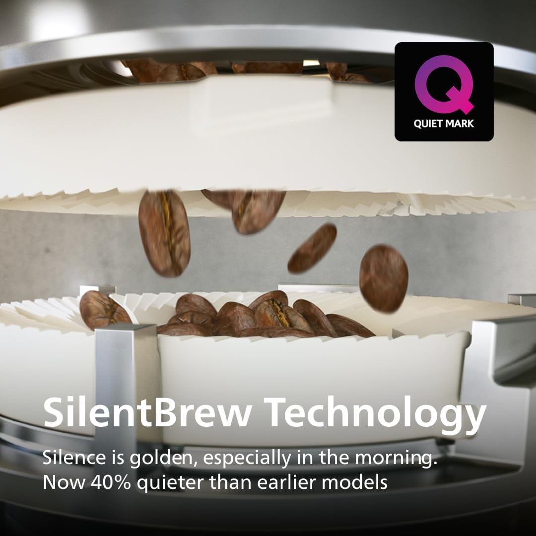 Philips 5500 Series Fully Automatic Espresso Machine with LatteGo Milk System - EP5544/94