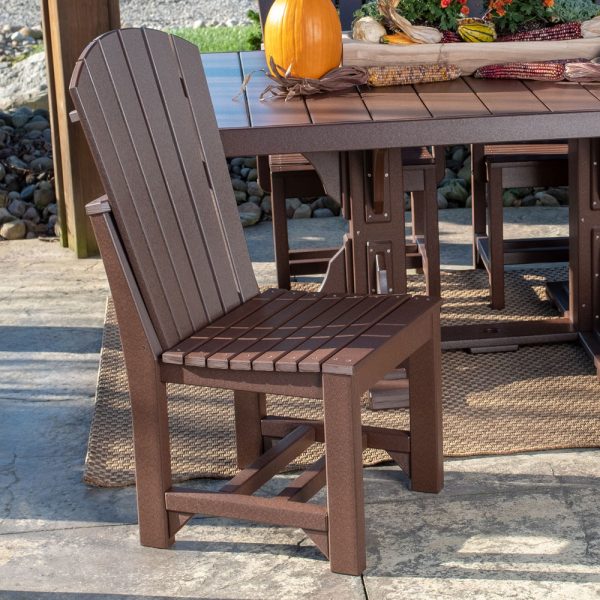 LuxCraft Adirondack Dining Height Poly Side Chair