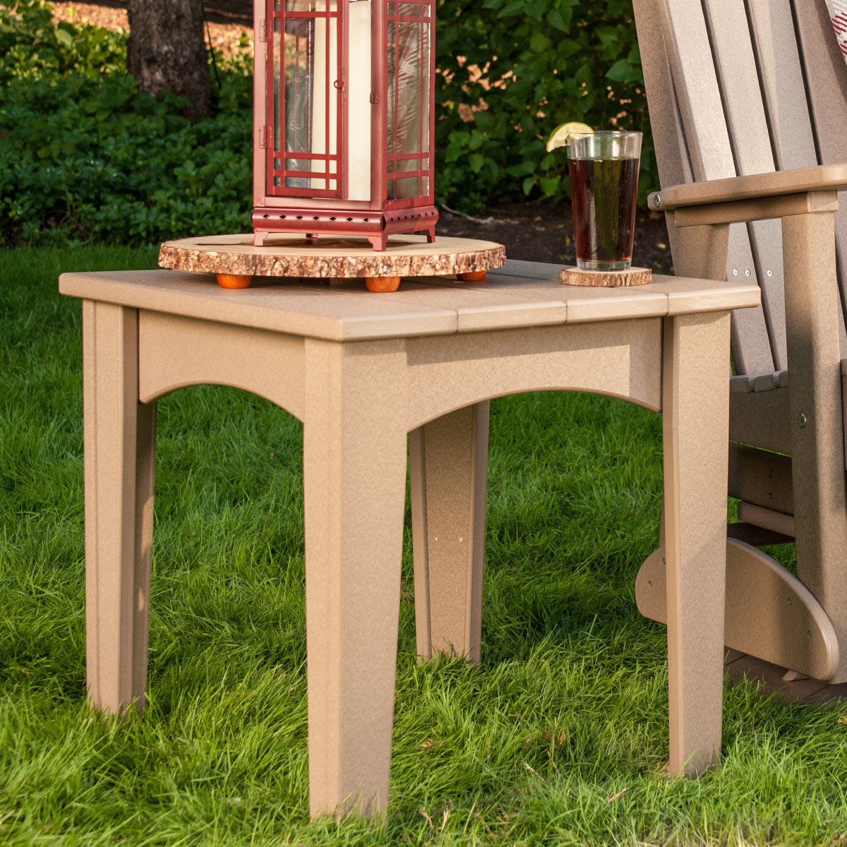 LuxCraft Poly Island End Table