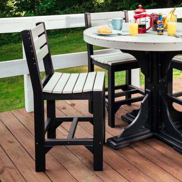 LuxCraft Island Poly Dining Height Side Chair