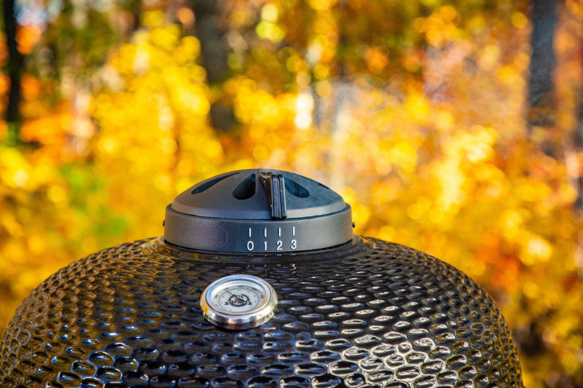 Pit Boss K24 Ceramic Kamado BBQ 60cm - Black with Cover