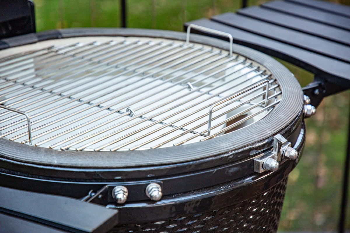Pit Boss K24 Ceramic Kamado BBQ 60cm - Black with Cover