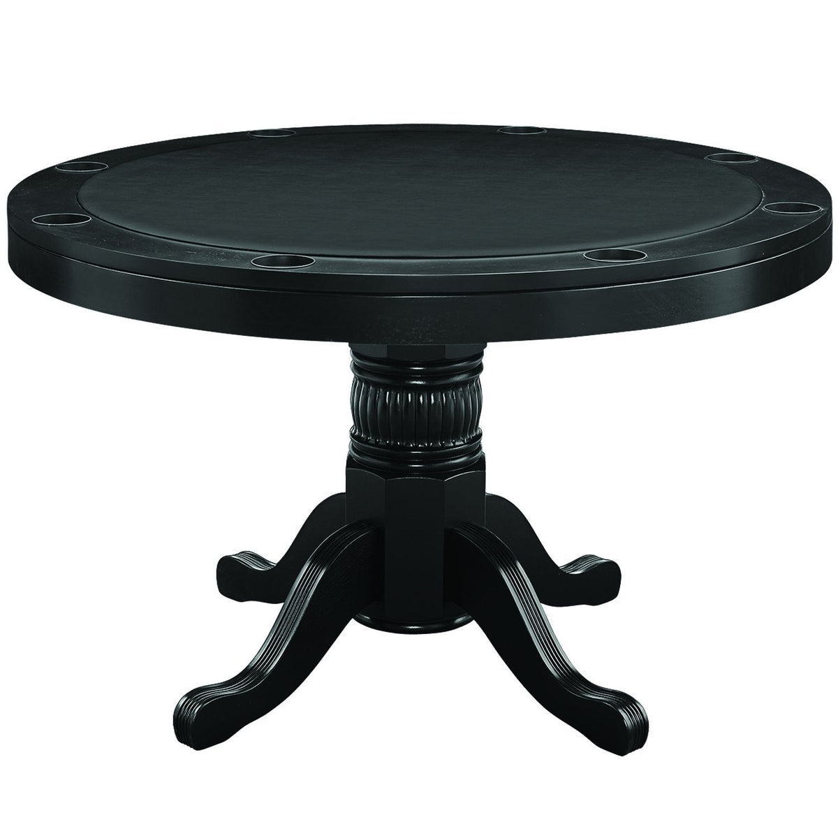 RAM Game Room 48" Texas Hold'em Game Table With Dining Top