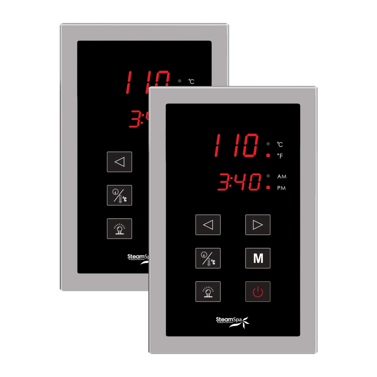 SteamSpa Dual Touch Panel Control System DTPCH