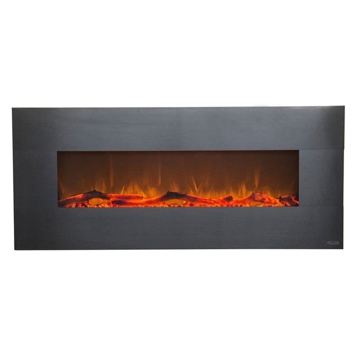 Touchstone Onyx Stainless 80026 50 Inch Wall Mounted Electric Fireplace